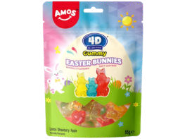 AM Assorted Fruit Easter Bunnies 4D Fruit Gummy 65g CHN – Martigane
