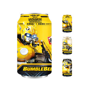High Up Ramune Transformers Bumblebee Grape Sparkling Water 330ml TWN – Martigane