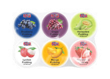 Rico Assorted Fruit Pudding With Nata De Coco (6x65g) 390g MY – Martigane